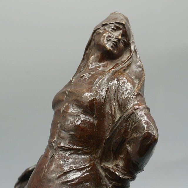 Belgian Bronze Dancer Figurine, Early 20th Century For Sale - Image 13 of 15