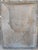 A vintage post-1940 architectural bas-relief wall plaque featuring a classic Neoclassical urn/vase motif. The body, base,...