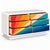 2000 - 2009 Postmodern-Style Dresser With Custom Prism Finish For Sale - Image 5 of 6