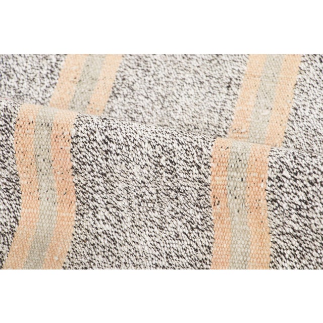 Handwoven in goat hair and originating circa 1950-1959, this 5x11 vintage Turkish kilim runner joins Rug & Kilim’s Kilim &...