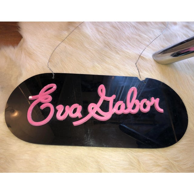 Eva Gabor’s Dressing Room Door Nameplate For Sale - Image 10 of 10