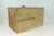 Antique Wooden Tool Chest With Leather Handle and Turquoise Paint For Sale - Image 4 of 11