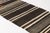 Black Stripe Handwoven Antique Kilim Runner For Sale - Image 8 of 10