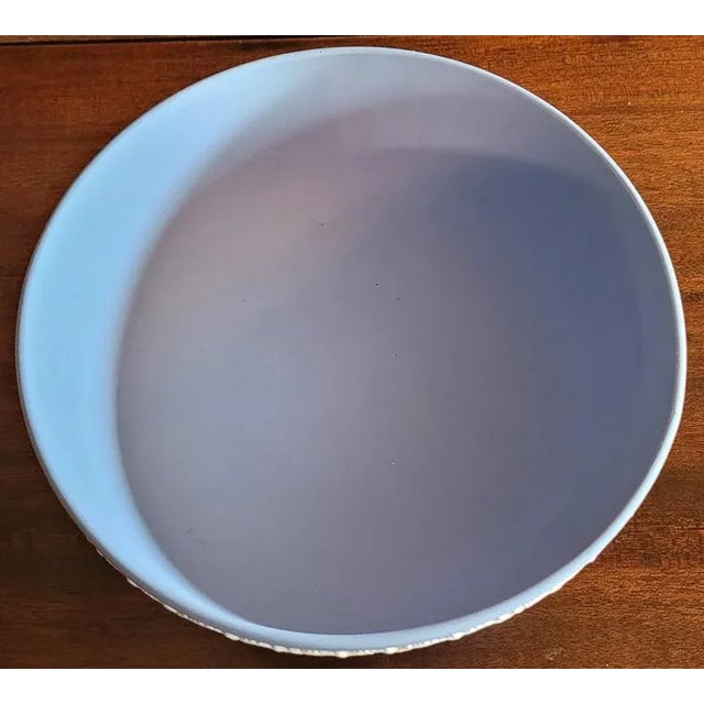 Baby Blue Wedgwood Jasperware Pale Blue Centerpiece For Sale - Image 8 of 9