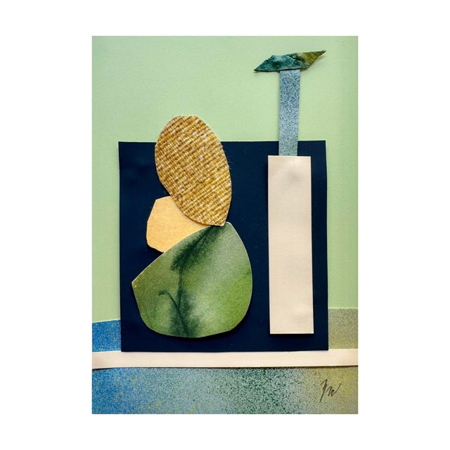 "Pop Music" is an original mixed media collage on paper by Zac Woodiel. This is one of twenty pieces in the "Pop Music"...