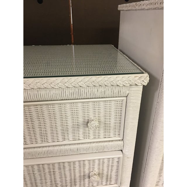 Lexington Henry Link 5 Drawer Wicker Dresser Chairish