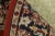 Red Sarouk Pattern Approx. 4 X 6 Wool Area Rug For Sale - Image 8 of 9