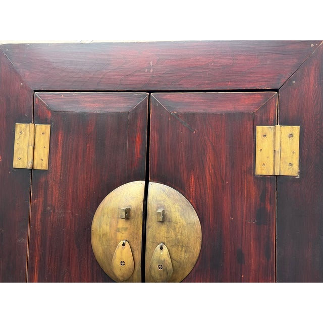 Chinese Qing Dynasty Chinese 19th Century Cabinets - A Pair For Sale - Image 3 of 18