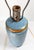 Mid-Century Robin's Egg Blue Art Pottery Table Lamp For Sale - Image 9 of 15