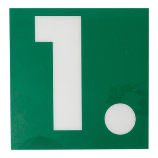 1980s Vintage Gas Station Sign For Sale