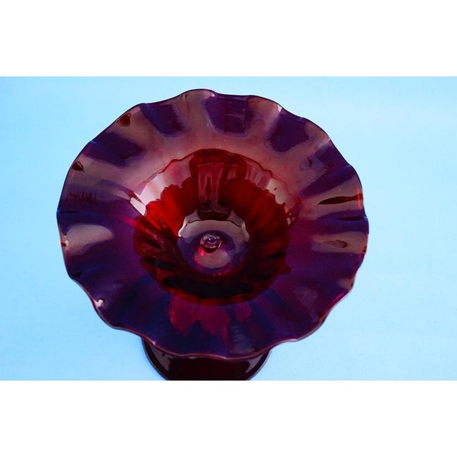 Vintage Tipetto Veneziano Stand in Murano Glass from Salviati & C., 1950s For Sale - Image 11 of 18