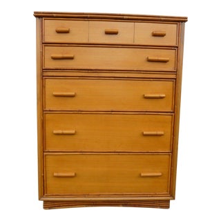 Vintage Used Rattan Dressers And Chests Of Drawers Chairish
