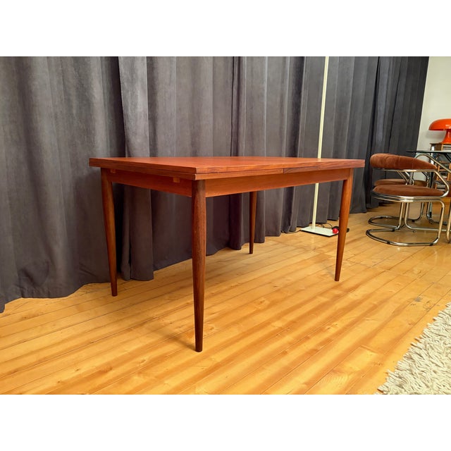 1960s Large German Teak Table from Lübke, 1960s For Sale - Image 5 of 16