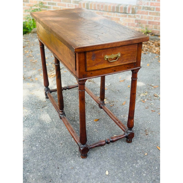 English Country Six Leg Table For Sale In Charleston - Image 6 of 7