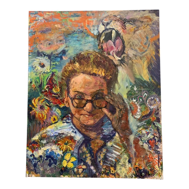 "The View From Where I See It..." Contemporary Art, Original Oil Paintings by Van Ness For Sale