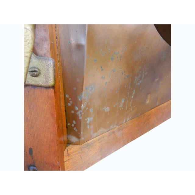 Early 1900's Antique Barlow & Selig 'Big 3' Copper Tub Vacuum Washing Machine For Sale In Columbus - Image 6 of 11
