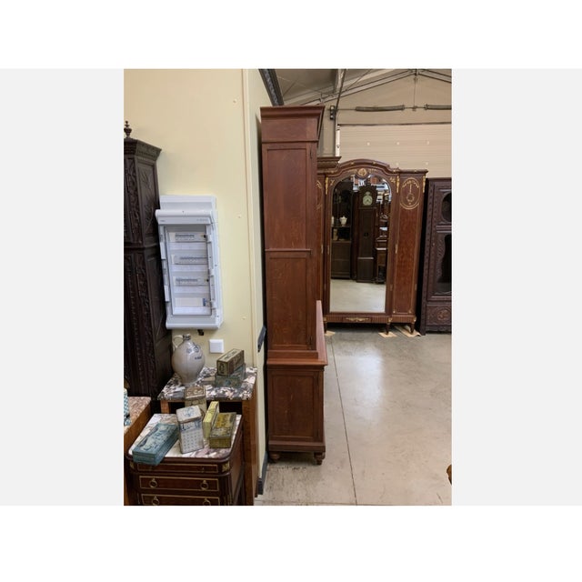 Antique Art Nouveau Display Cabinet, 1890 For Sale - Image 4 of 10