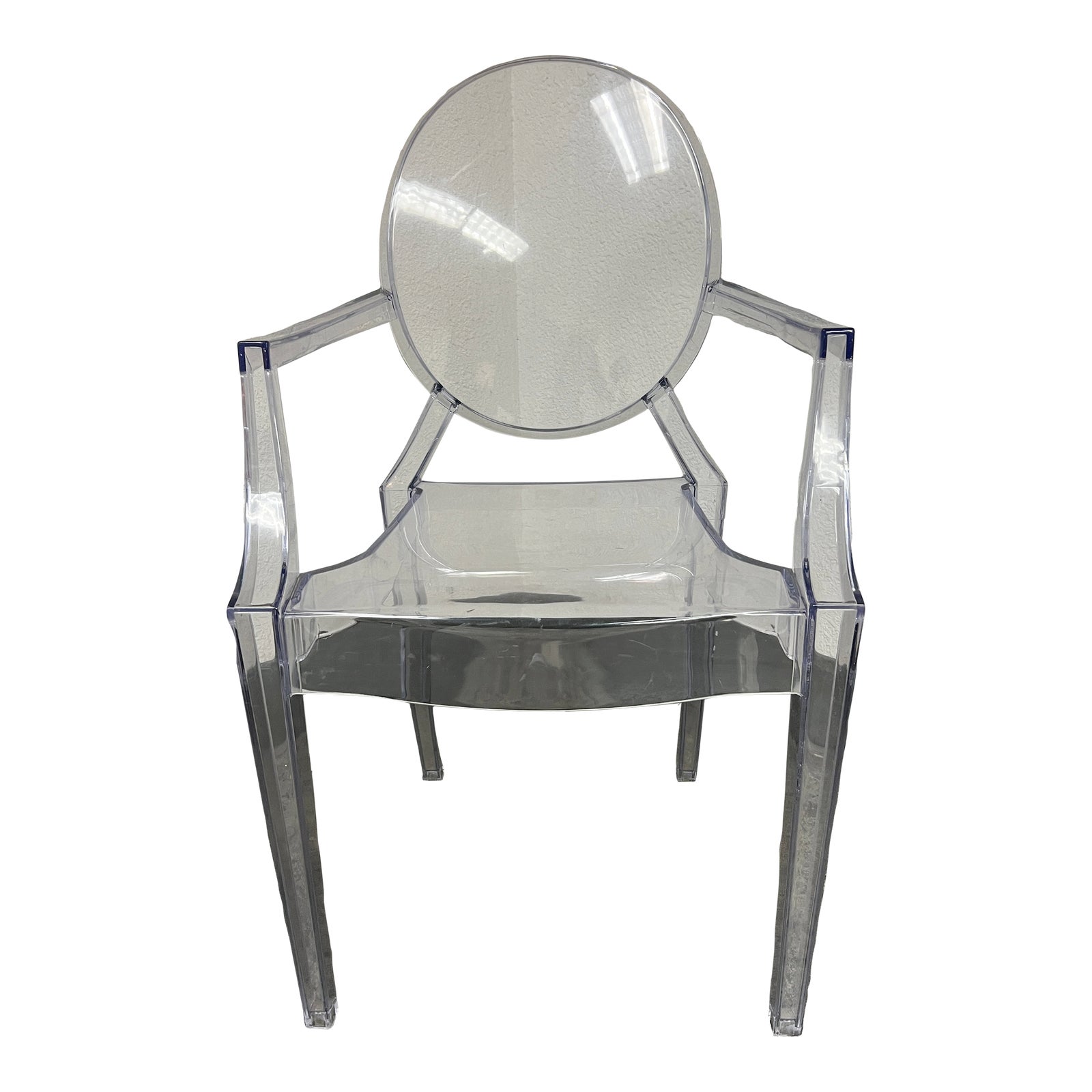 Kartell Style Philippe Starck Ghost Chair Chairish