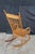 Antique Early 20th Century Windsor Style Oak Colonial Rocking Chair Rocker For Sale - Image 11 of 12