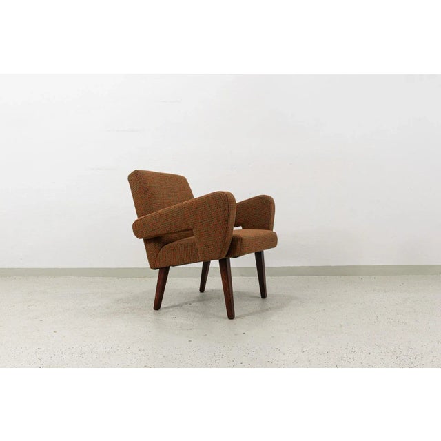 Vintage Armchair from Jitona, Former Czechoslovakia, 1960s For Sale - Image 4 of 14