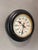 A rare and highly distinctive Siemens Halske industrial wall clock, featuring a beautifully graphic 24-hour dial dating...