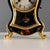 Wood Vintage Table Clock in Lacquered Wood, 1950s For Sale - Image 7 of 10