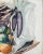 875 Joseph Yeager Still Life With Squash (Work in Progress) Watercolor on Paper Circa 1940s-1950s For Sale - Image 4 of 5