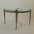 1980s Wrought Iron Coffee Table with Aquamarine Glass in the style of Lothar Klute, 1980s For Sale - Image 5 of 8
