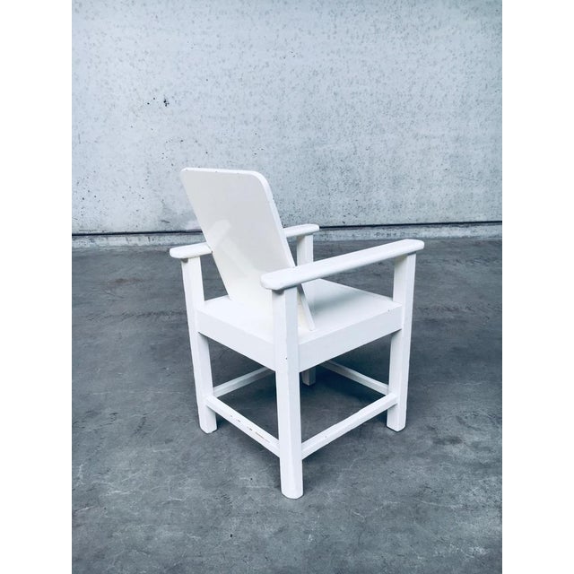 Set of Art Deco Handmade Childrens Armchair Set, Belgium, 1920s For Sale - Image 10 of 18