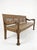 This striking vintage bench is a masterclass in rustic elegance, blending substantial architectural form with delicate...