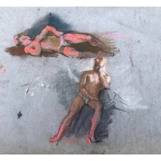1930s Nathan Kredenser Male Nude Drawing For Sale