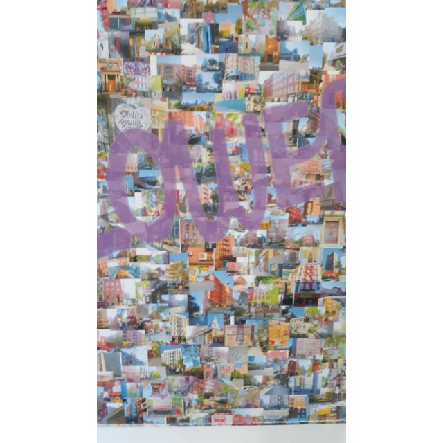 Contemporary "The Lower X" Contemporary Abstract Print on Canvas For Sale - Image 3 of 8