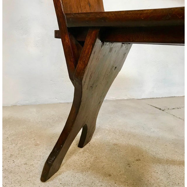 Vintage German Rustic Alpine Chair For Sale - Image 11 of 18