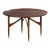 Round Nutwood Coffee Table by William Watting For Sale