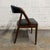 Black Set of 6 Kai Kristiansen Attributed Model 31 Danish Modern Teak Dining Chairs, Schou Andersen 1960's For Sale - Image 8 of 14