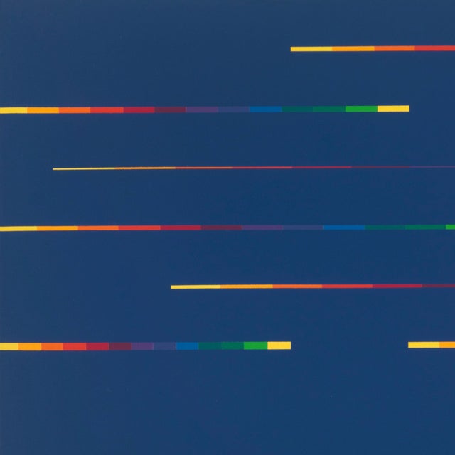 Paolo Minoli, Poema\. Che cade sotto il silenzio, 1988, Acrylic on Canvas For Sale - Image 6 of 9