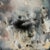 Black Cloud 4 by Matthew Saba | Oil on panel abstract depiction of a dark cloud in a muted sky For Sale
