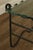 Modernist Glass Top Wrought Iron Coffee Table For Sale - Image 9 of 17