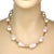 Large Baroque Pearls 14k Yellow Gold Toggle Cable Link Necklace For Sale - Image 4 of 4