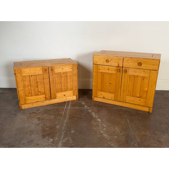 Pair of Vintage 1960's Charlotte Perriand Cabinets, Attributed For Sale - Image 13 of 18