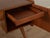 Wood Brown Walnut Desk, 1950s For Sale - Image 7 of 12
