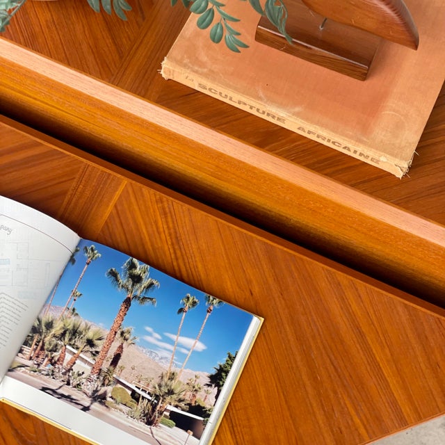 Wood 1970s Laurits M Larsen Danish Teak Coffee Table For Sale - Image 7 of 11