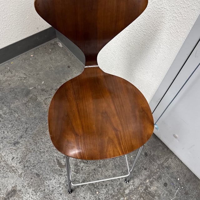 Cherner Chair Company Walnut Counter Stool For Sale - Image 12 of 12