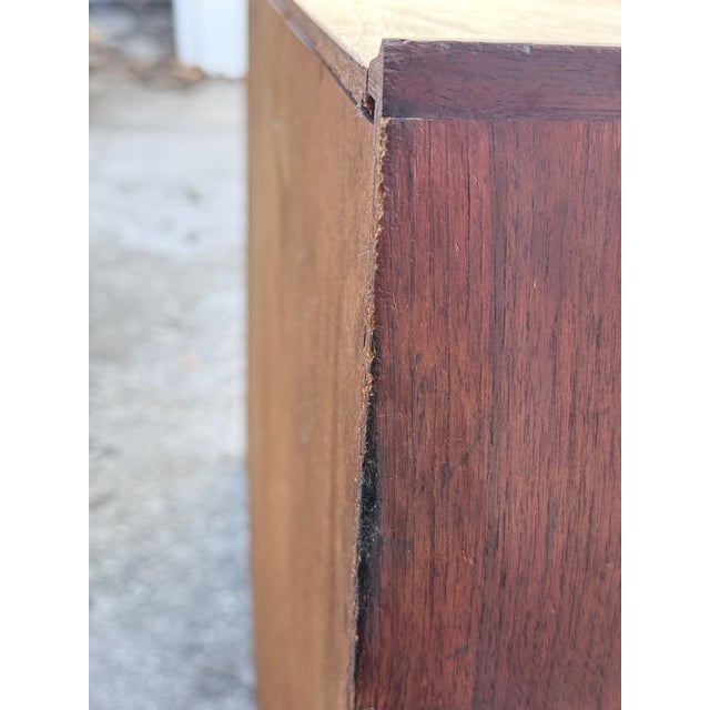 Mid-Century Danish Teak Drop-Down Secretary Desk For Sale - Image 11 of 17