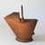 Antique copper tone coal scuttle bucket. Stamped with the number 17 on the side. Overall wear from age and use. No makers...