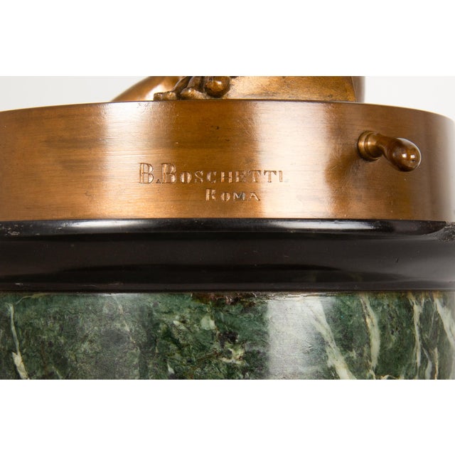 Fine Italian Grand Tour Bronze Sculpture of Augustus Prima Porta by Boschetti For Sale - Image 17 of 18