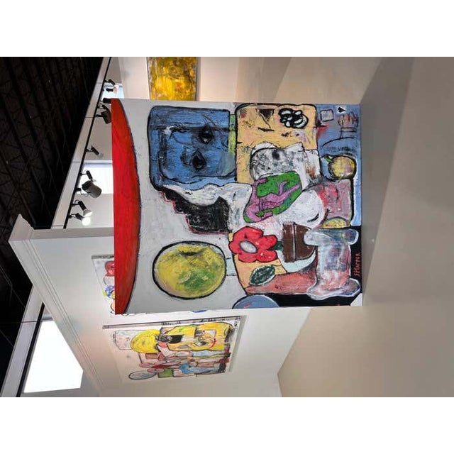 Scott Harper Mixed Media Painting titled “An Apology” 2022 For Sale - Image 9 of 12