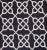 Chinoiserie Free Spirit Designer Vicki Payne Black & White Links Celtic Knot Chinoiserie Fretwork Lattice Trellis- 9.14 Yards For Sale - Image 3 of 7