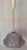 Vintage Adjustable Ceiling Lamp with Blue-Grey Ceramic Shade on Plastic Mount, 1970s For Sale - Image 4 of 7