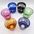 Antique Bohemian Grape-Cut Harlequin Crystal Tumblers from Befos, 1850, Set of 6 For Sale - Image 6 of 8